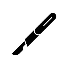 Scalpel icon vector design templates
