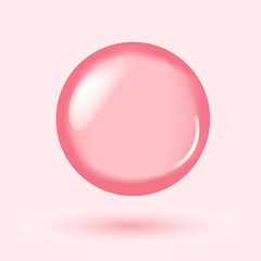 3D illustration of speech bubble. 3d vector talking cloud. Glossy speech bubble high quality vector. Shiny cloud foam vector. speak bubble text, chatting box, message box outline cartoon. Balloon