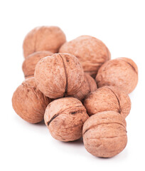Walnut isolated on a white