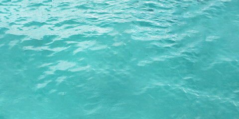 Fototapeta na wymiar blue ocean sea background, clear nature water wave , smooth curve texture, dark deep , spring summer wallpaper