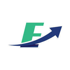 Growth Investment Logo Letter E