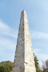 Istanbul's Walled Obelisk from the Byzantine Era