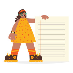 Drawing Of A College Or University Student