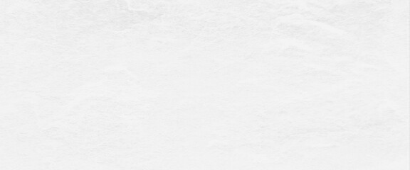 Obraz premium Old cement wall painted white texture and seamless background, white wall in the room as a background, white wall may used as background, Panorama blank concrete white rough wall for background.