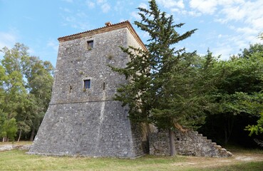 The stunning ruins of Butrint, Albania, located near the city of Sarande, were settled since at least the 6th century BC