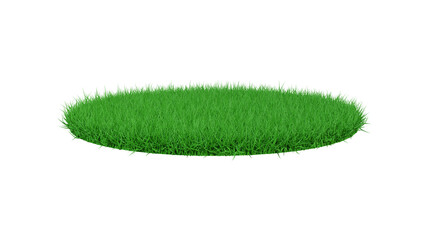 3d grass ground circle