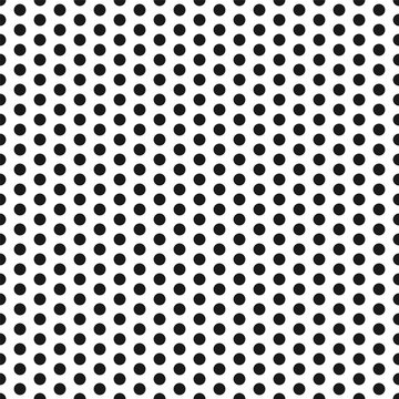 Metal perforated texture mesh. Metal panel with round holes seamless pattern. Steel circle perforated grid sheet background. Carbon fiber texture. Dotted grid seamless background. Vector illustration.