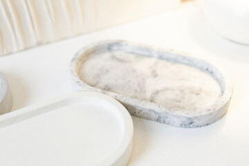 Concrete candle holder