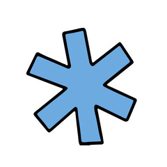 Obraz premium Colorful hand painted various shapes, curls, forms, brush strokes and doodle objects. Abstract modern minimalist trendy vector illustration.