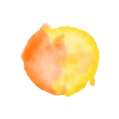 Watercolor circle texture