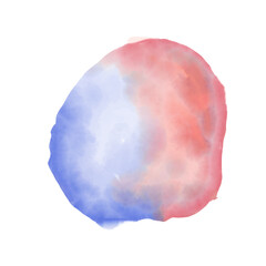 Watercolor circle texture