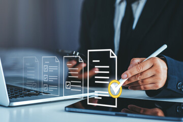 Checklist and filling survey form online. Document management system, DMS. checklist, take an assessment, questionnaire, evaluation, online survey, online exam.