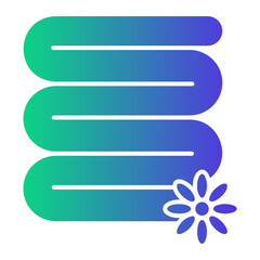 Obraz premium towel icon