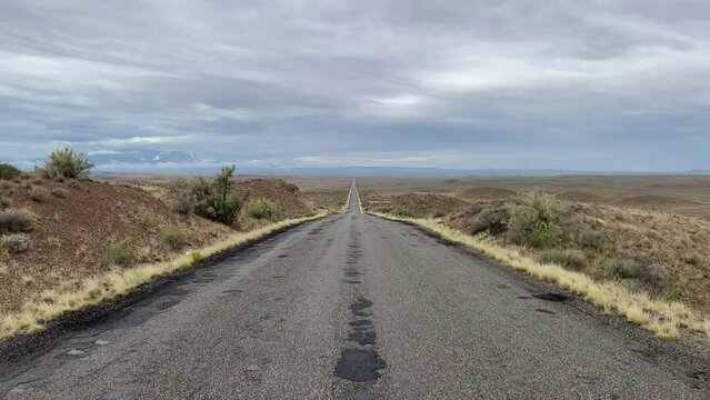 Lonesome Road on Highway 50 The Loneliest Road in America - The Original Old Road of Highway 50 - Lonely Highway 50 West of America. Includes three different video sequences!