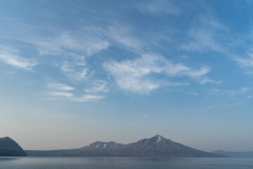 Fototapeta na wymiar 支笏湖の風景