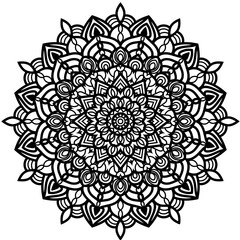 Mandala Ornament Element