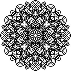 Mandala Ornament Element