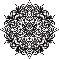 Mandala Ornament Element