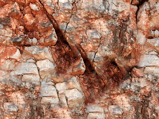 Czerwona skała tło