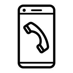 mobile call icon