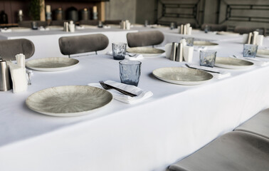 elegant table set