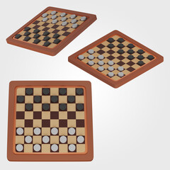3d Checkers