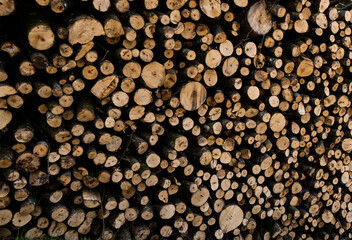 stack of wood texture background