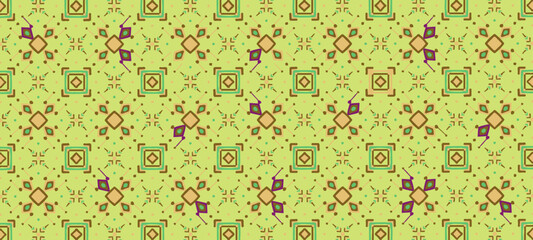 geometric abstract pattern for clothing, fabric, background, wallpaper, wrap, batik