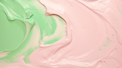 Ice cream texture in pastel colors as background