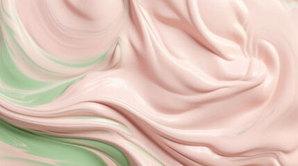 Ice cream texture in pastel colors as background