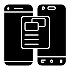 mobile transfer icon