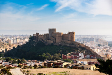 .Amazing view of historical building, almeria, andalusia, Spain