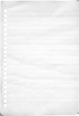 Vintage Paper with Distressed Texture and Torn Aged Edges: Rustic Brown