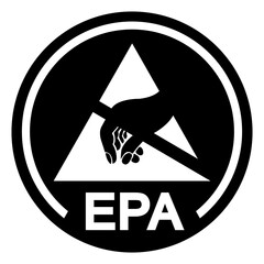 EPA Protective Area Symbol Sign, Vector Illustration, Isolated On White Background Label .EPS10
