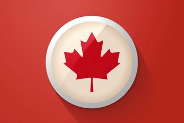 Fototapeta premium Canada independence day, generative ai