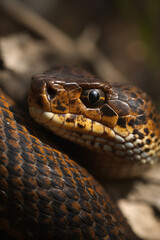 Fototapeta premium close up of a snake