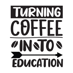 turning coffee into education