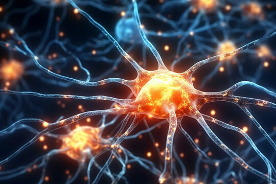 Hyper-Detailed Brain Neuronal Activity - Generative Ai