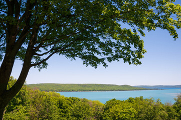 Crystal Blue Water at the Coast of Sleeping Bear Dunes National Lakeshore