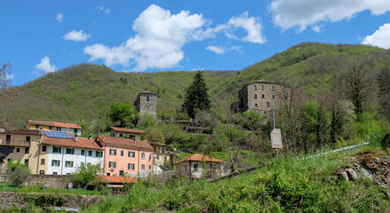Piemont Gebirge in Italien - Parco Naturale Regionale dell'Antola