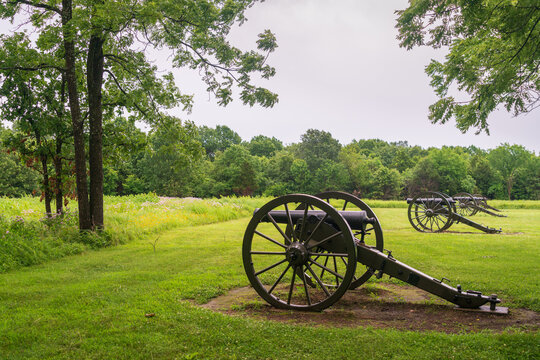 Four Cannons at Wilson's Creek National Battlefield