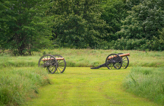 Two Cannons at Wilson's Creek National Battlefield
