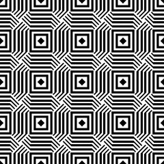 Seamless models. Modern stylish texture. Monochrome, simple. Vector.