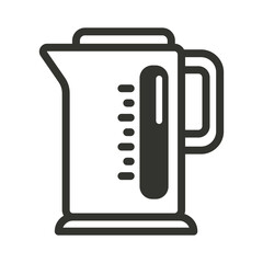 Electric kettle. Teapot icon illustration