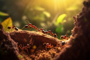 ants on a tree trump. Generative AI