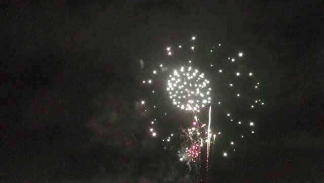 沖縄 那覇ハーリー打ち上げ花火