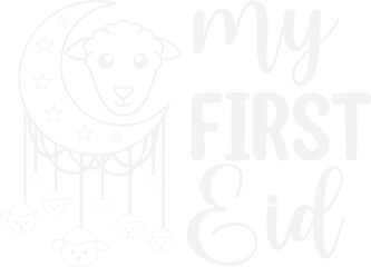 My first Eid/coffee design