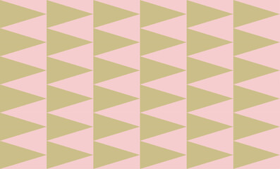 seamless geometric pattern, Abstract seamless geometric pattern. Vector illustration. Geometry gold, and pink triangles grid texture. Chic mosaic tiles