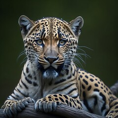 Obraz premium portrait of a leopard