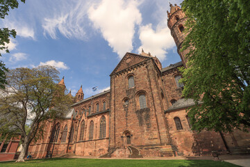Fototapeta premium Dom St. Peter zu Worms; Blick von Südosten